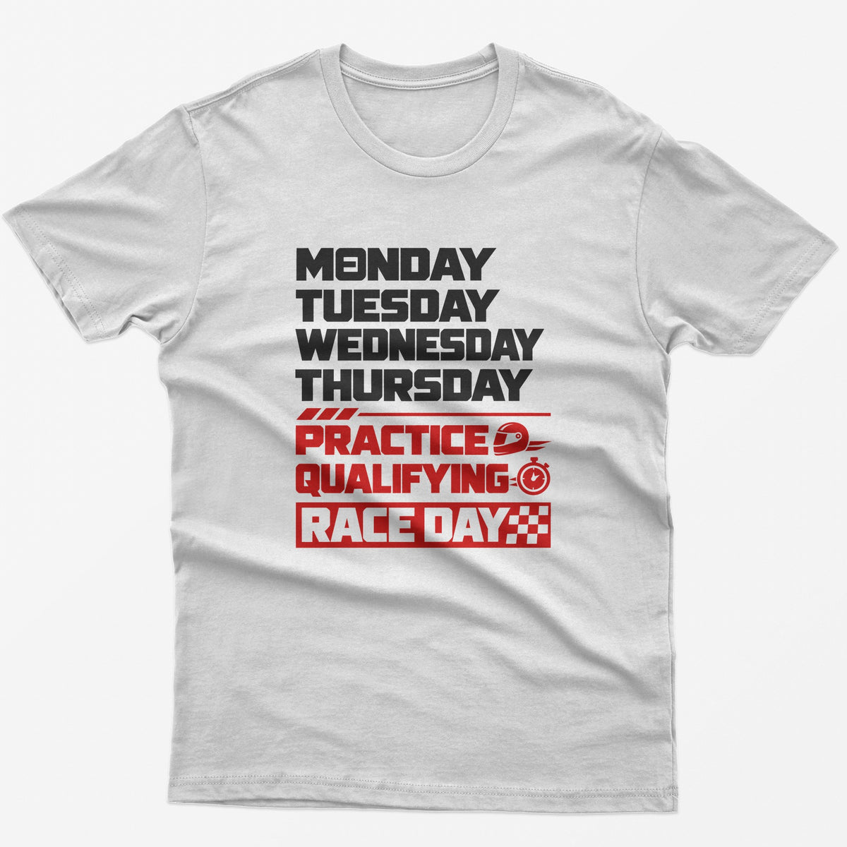 Race Weekend T-Shirt in White
