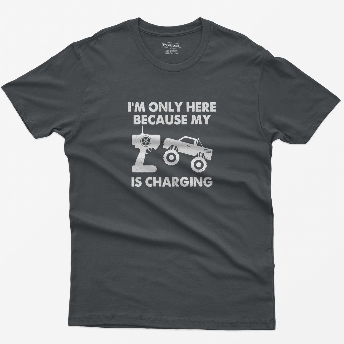 RC Car T-Shirt - Charcoal