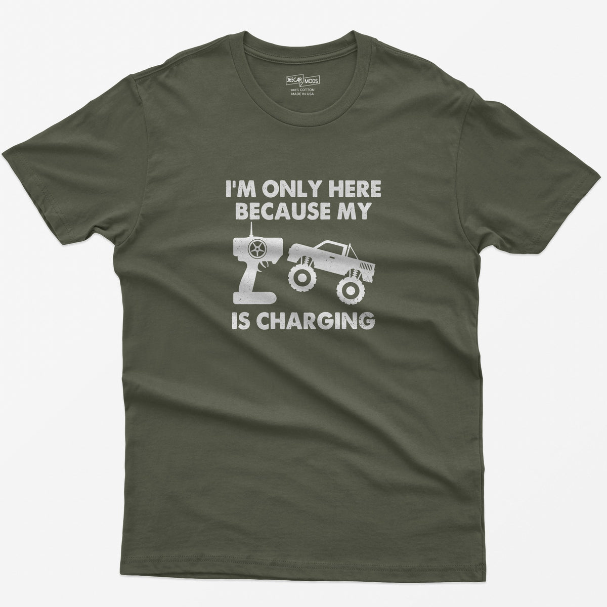 RC Car T-Shirt - Military Green