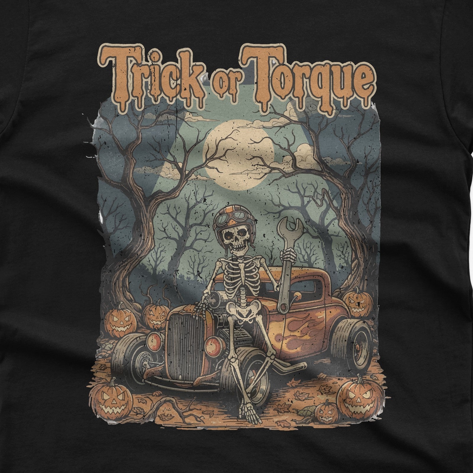 Retro Trick or Torque T-Shirt