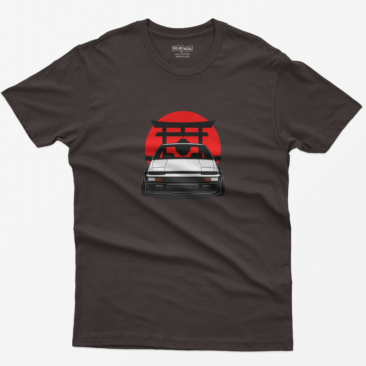 JDM Drift T-Shirt - Dark Chocolate