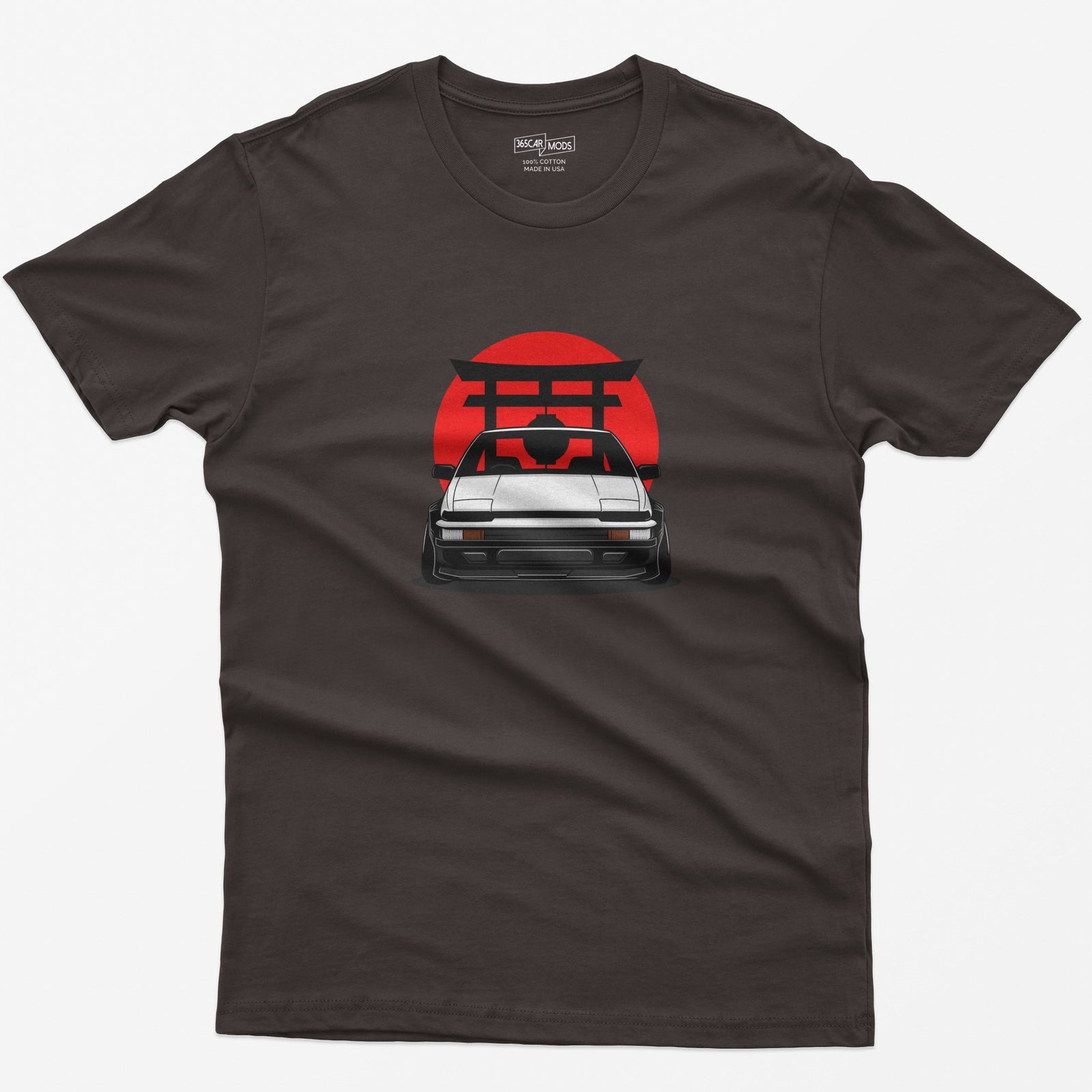 JDM Drift T-Shirt - Dark Chocolate