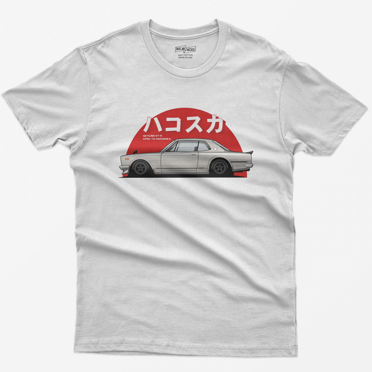 Hakosuka JDM Legend T-Shirt - White