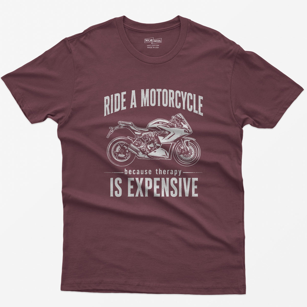 Sportbike T-Shirt - Maroon