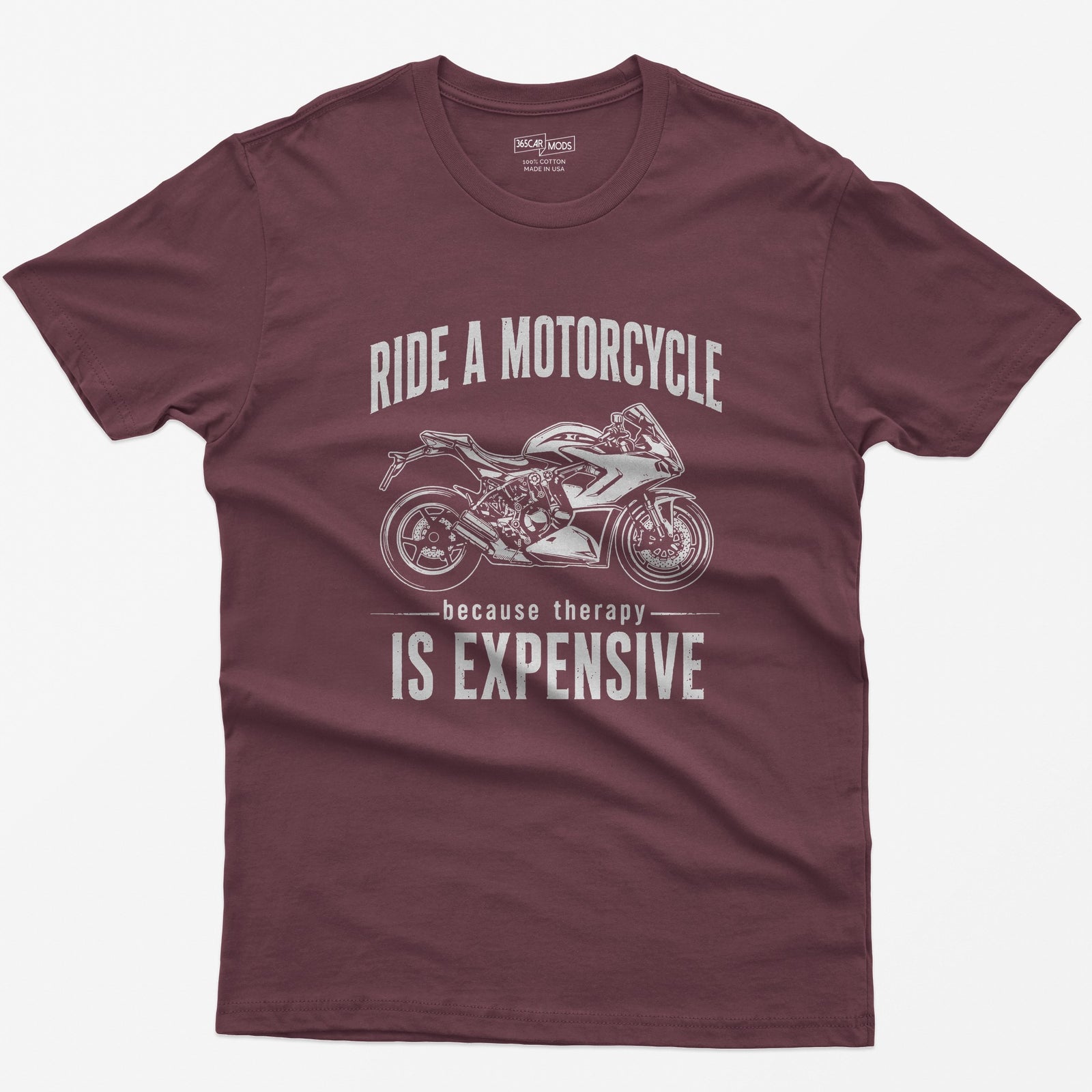 Sportbike T-Shirt - Maroon