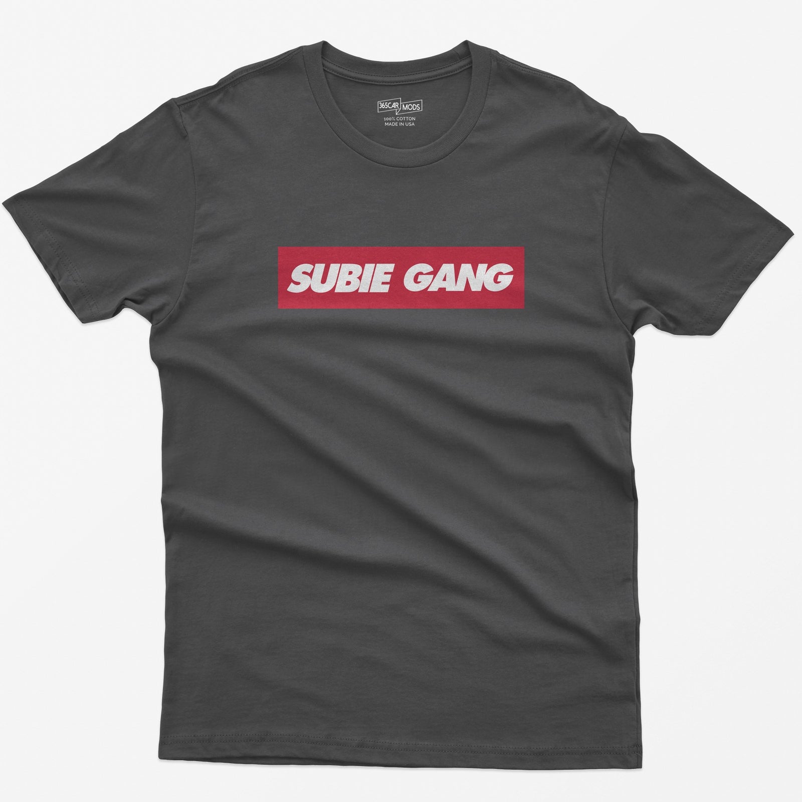 Subie Gang - Car T-Shirt - Dark Grey