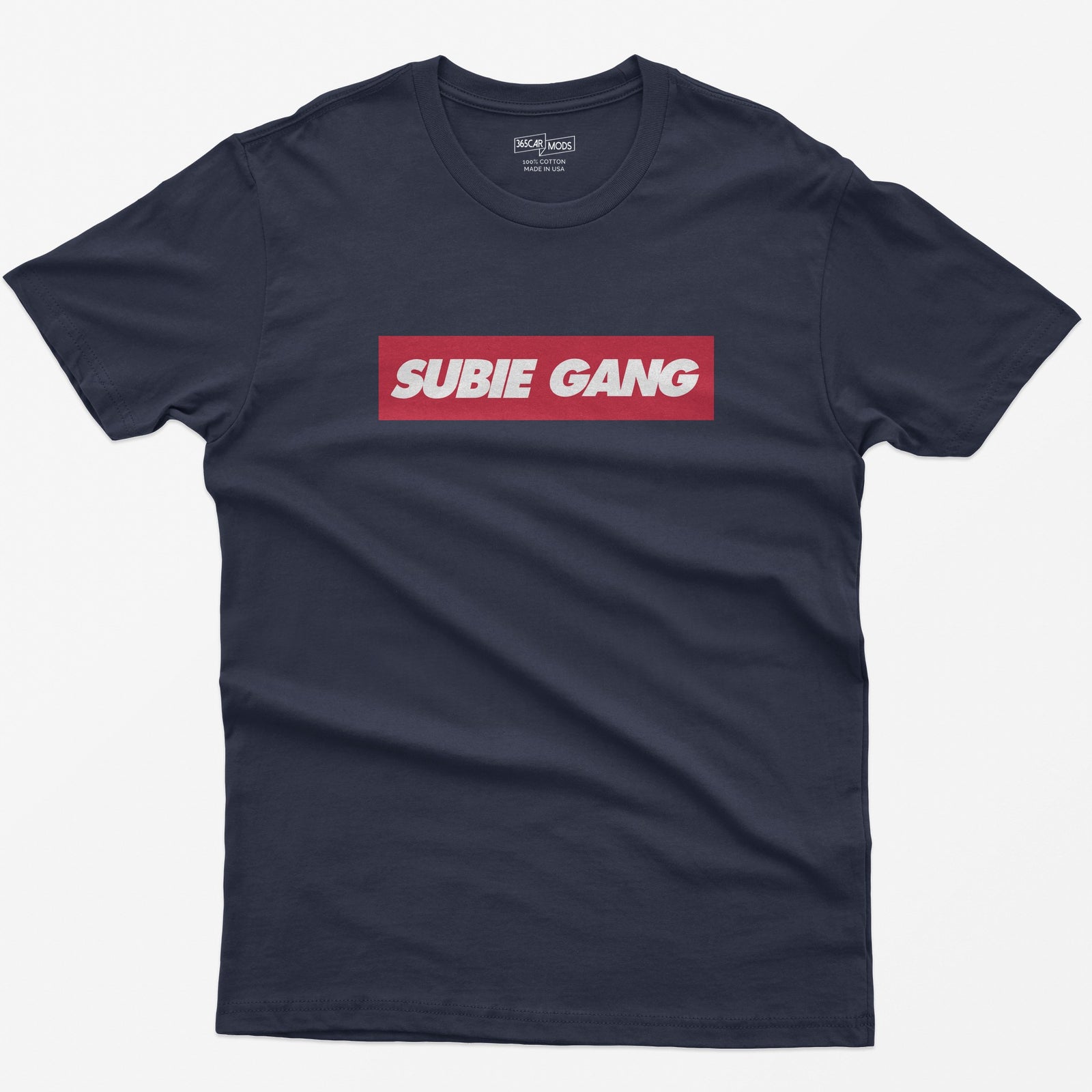Subie Gang - Car T-Shirt - Navy
