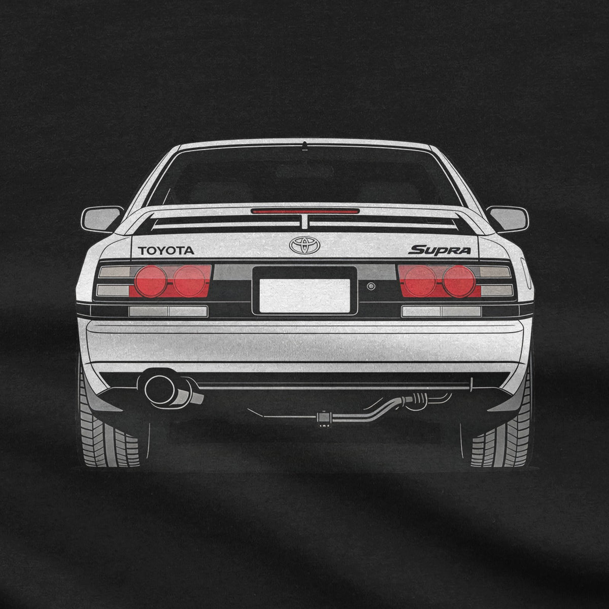 JDM Sports Car T-Shirt design close-up