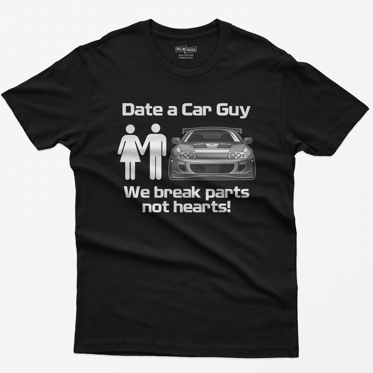 MKIV 2JZ Car Lover JDM T-Shirt - Black