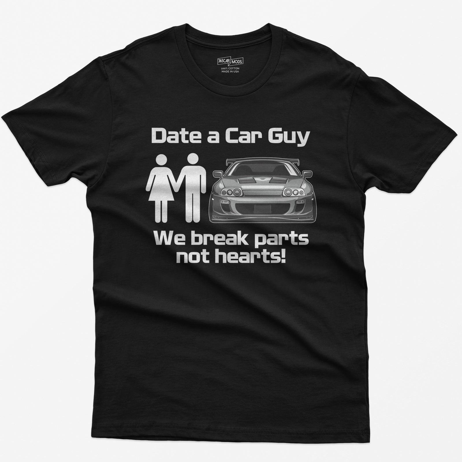 MKIV 2JZ Car Lover JDM T-Shirt - Black