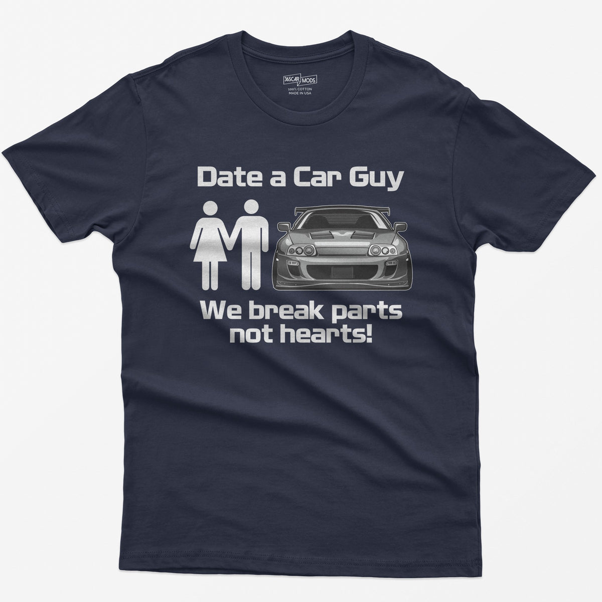MKIV 2JZ Car Lover JDM T-Shirt - Navy