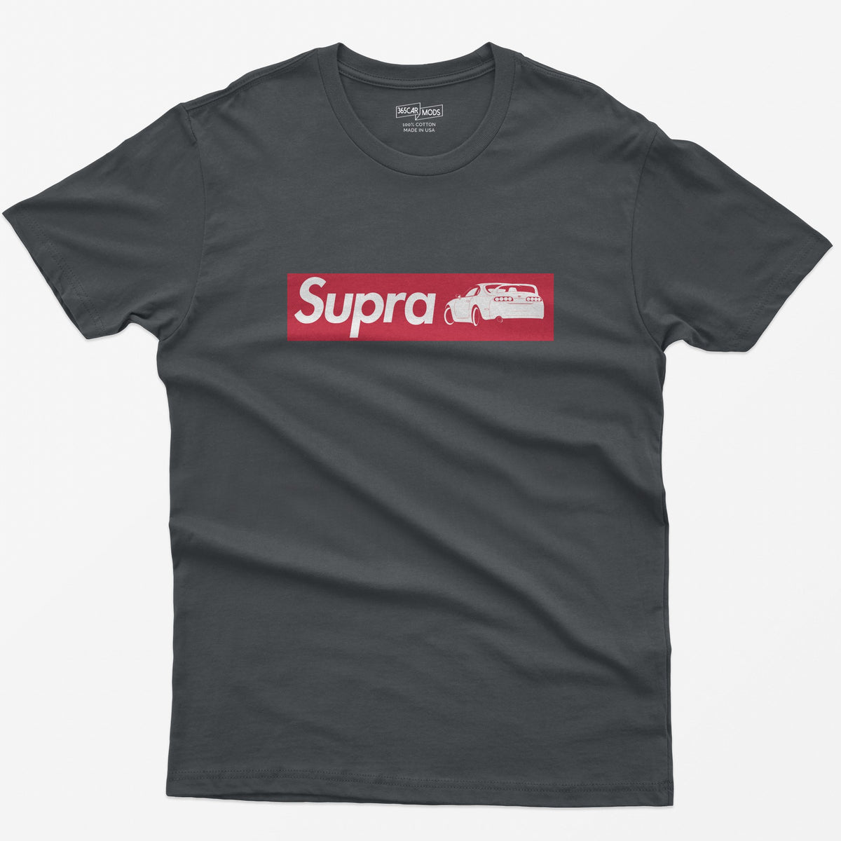 MKIV 2JZ Street Style JDM T-Shirt - Charcoal