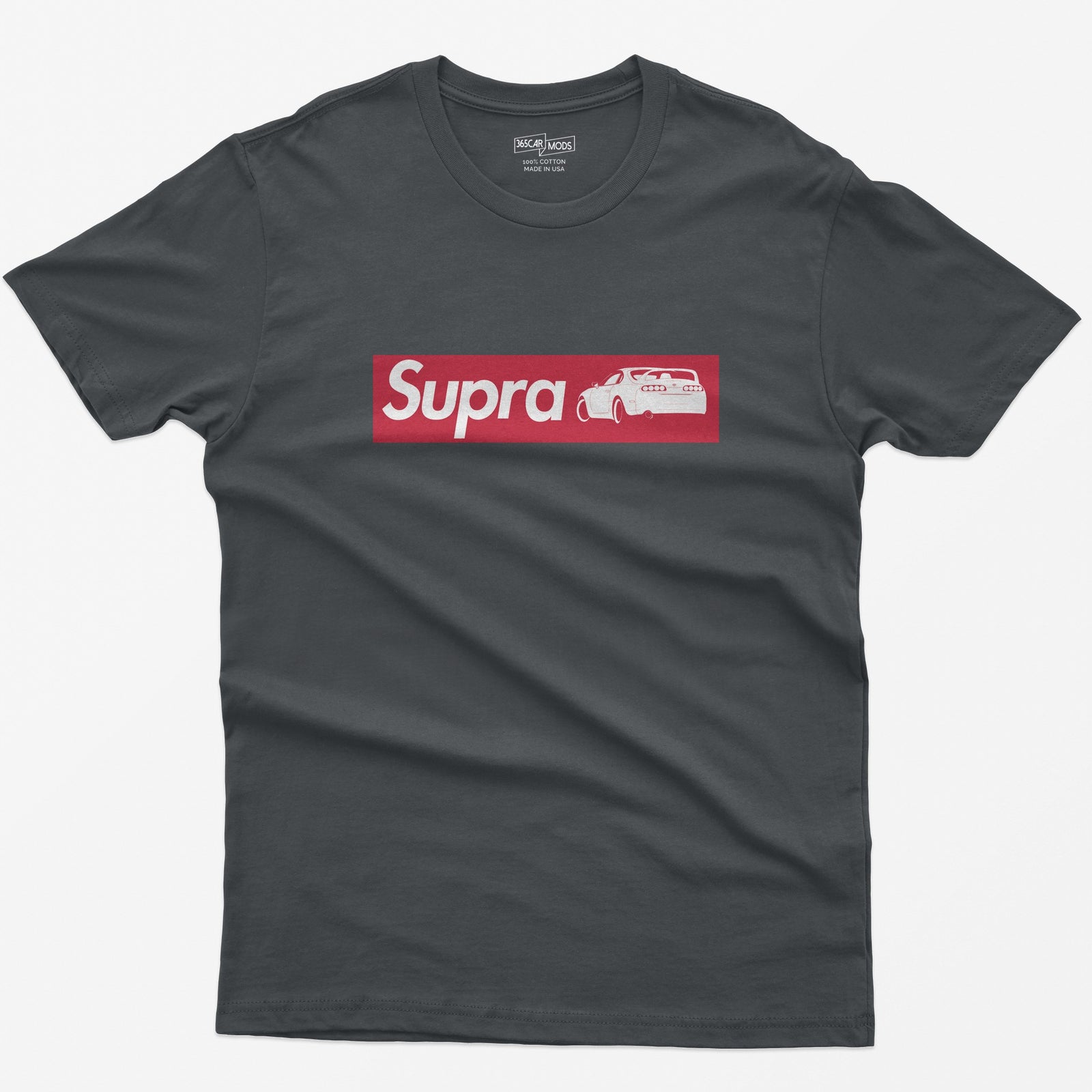 MKIV 2JZ Street Style JDM T-Shirt - Charcoal