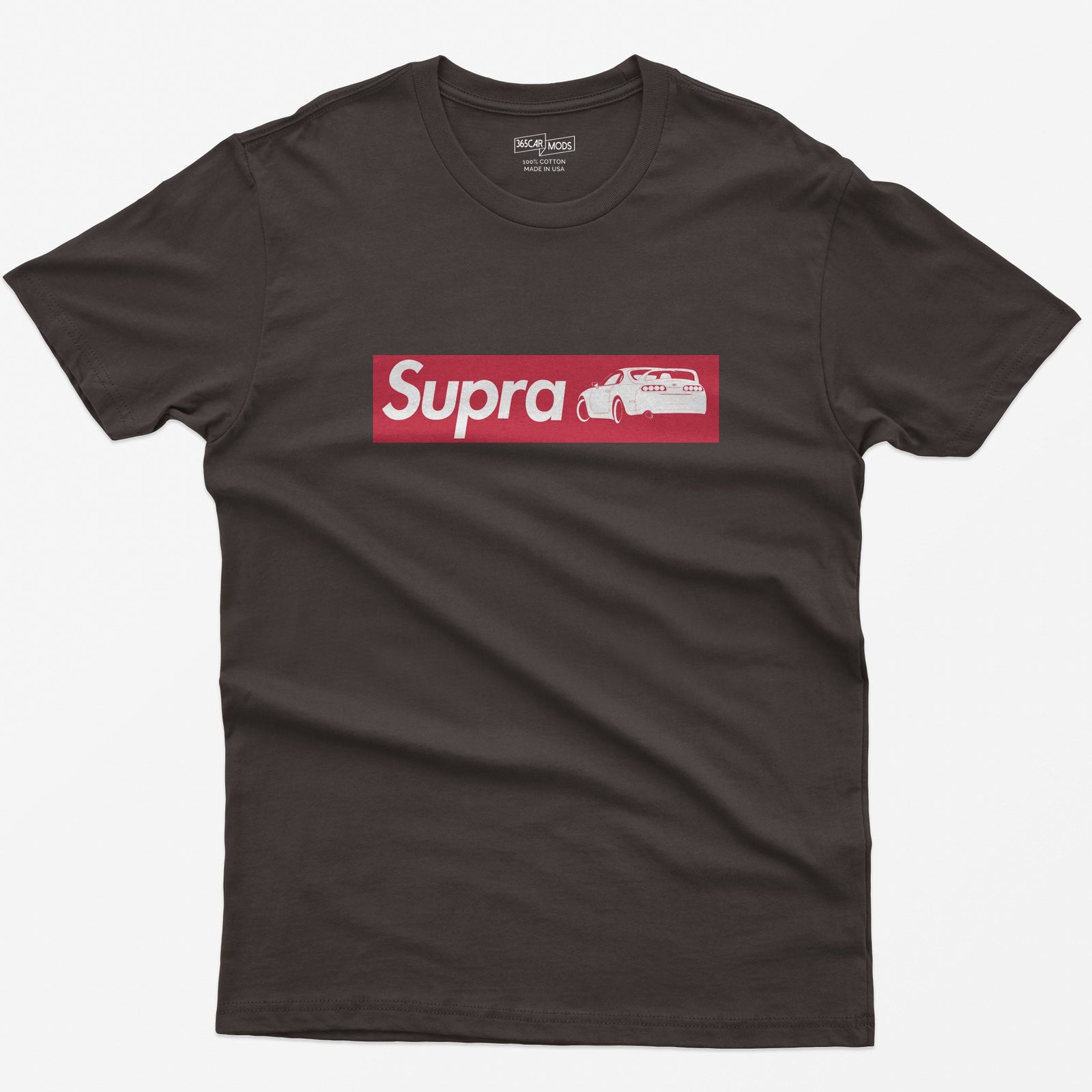MKIV 2JZ Street Style JDM T-Shirt - Dark Chocolate