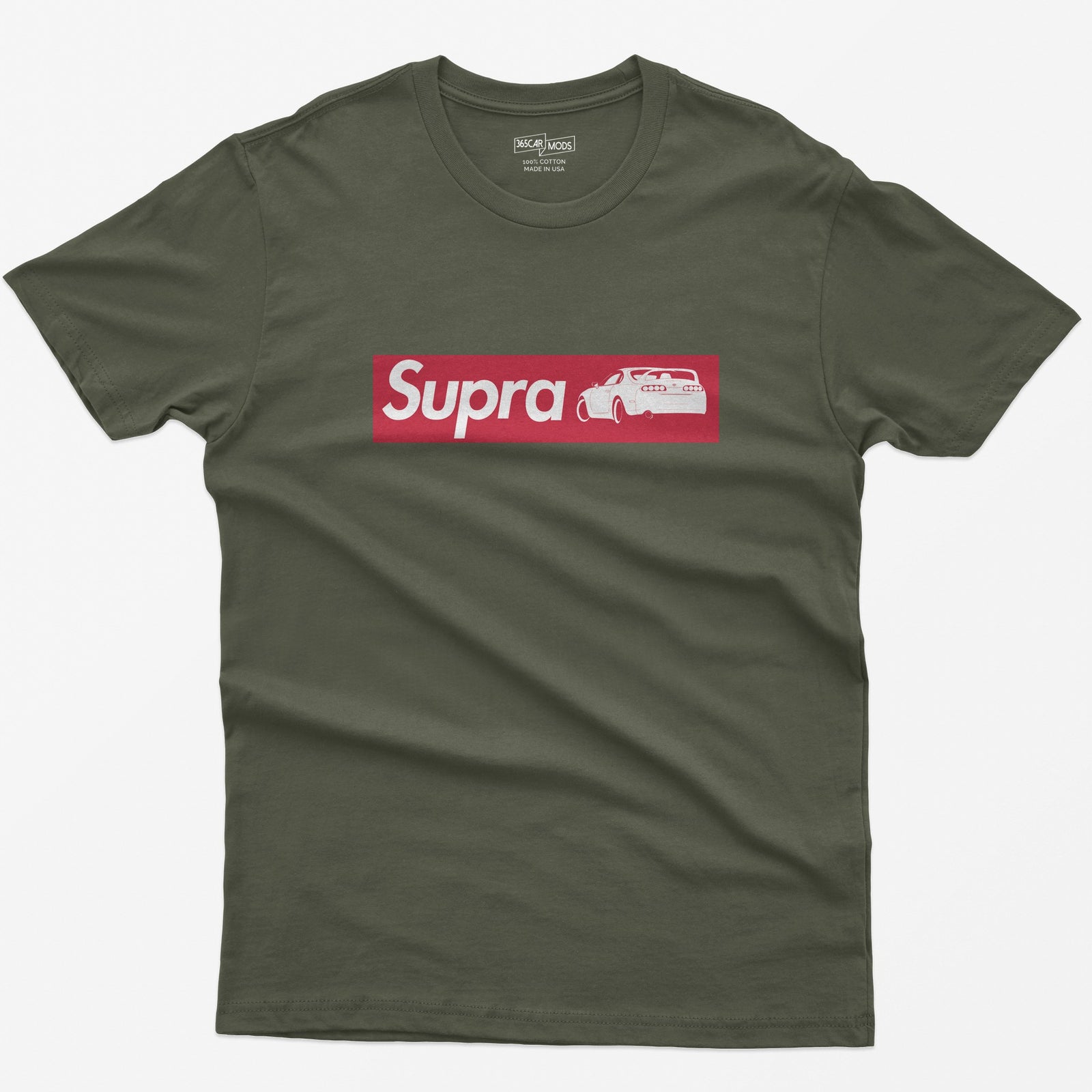 MKIV 2JZ Street Style JDM T-Shirt - Military Green