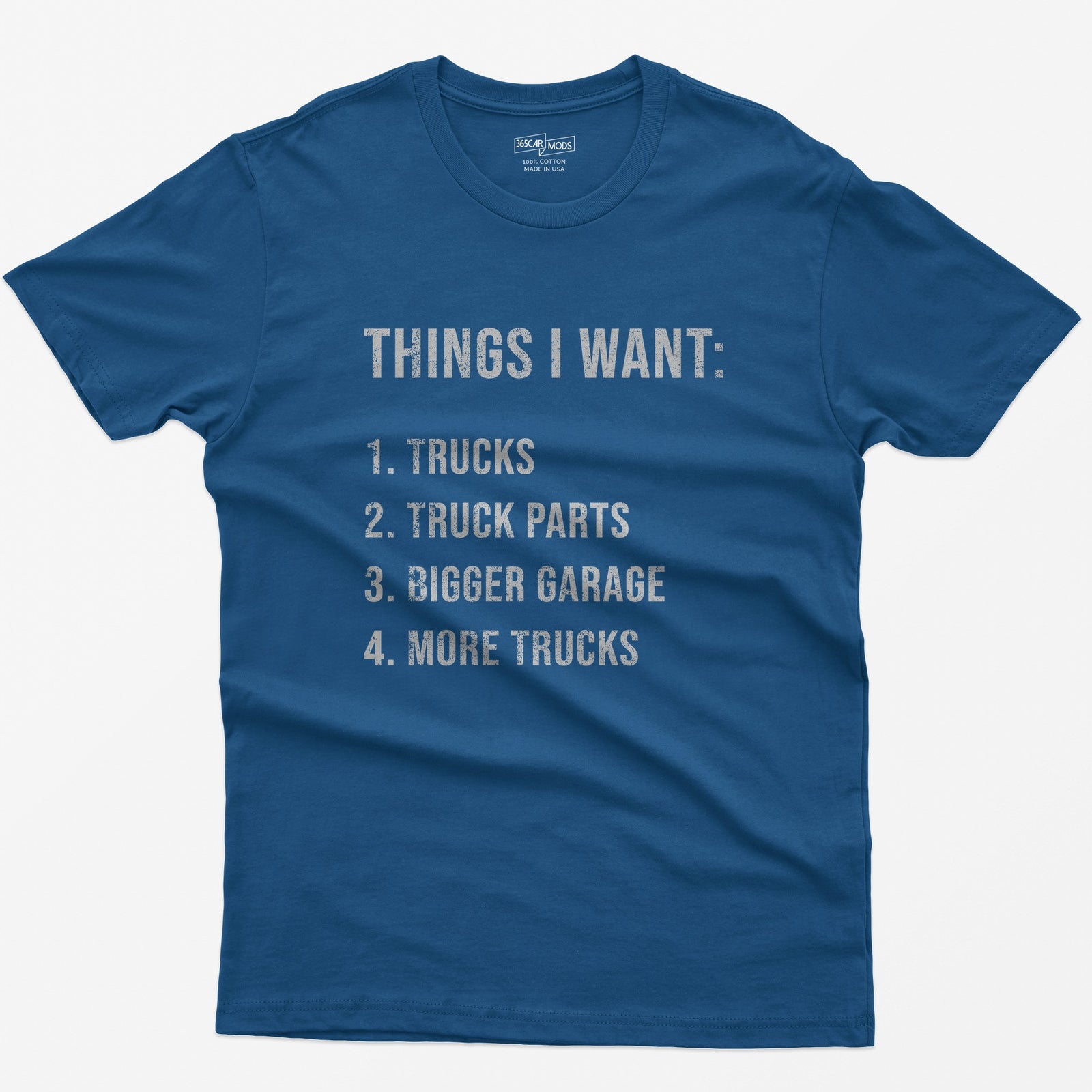 Things I Want: Trucks T-Shirt - Royal