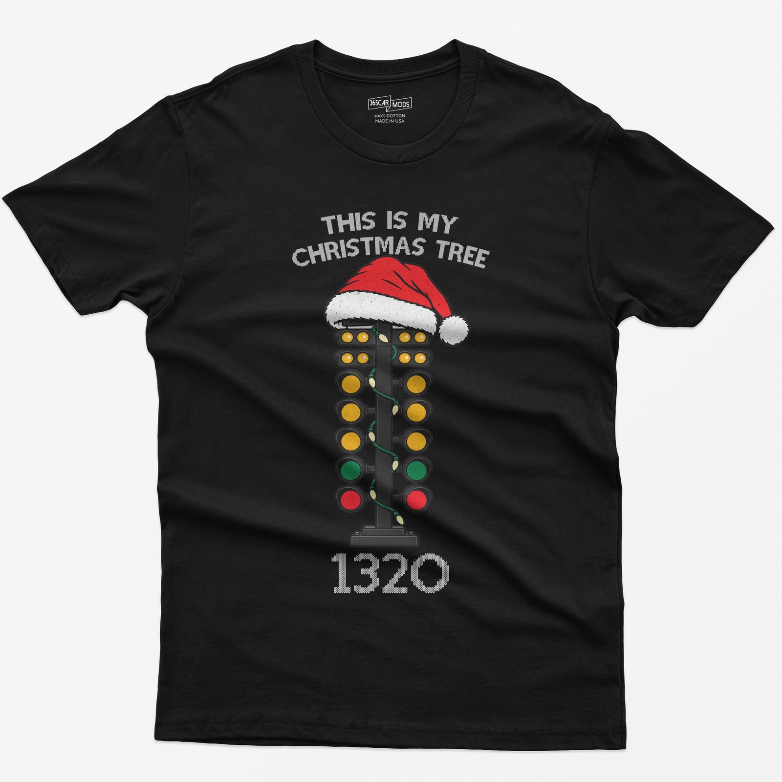 This Is My Christmas Tree Drag Racing T-Shirt