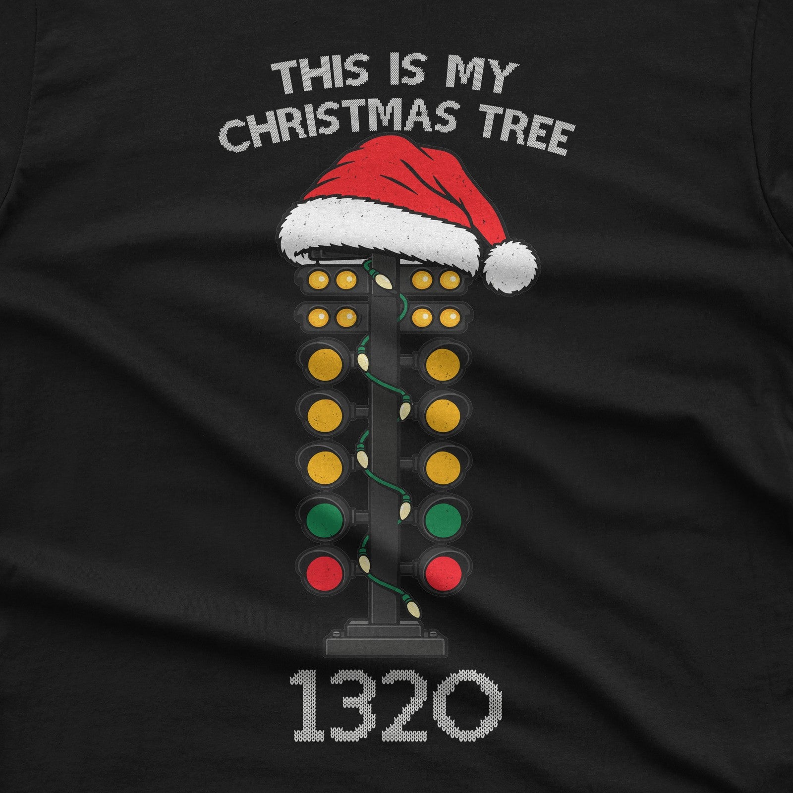 This Is My Christmas Tree Drag Racing T-Shirt