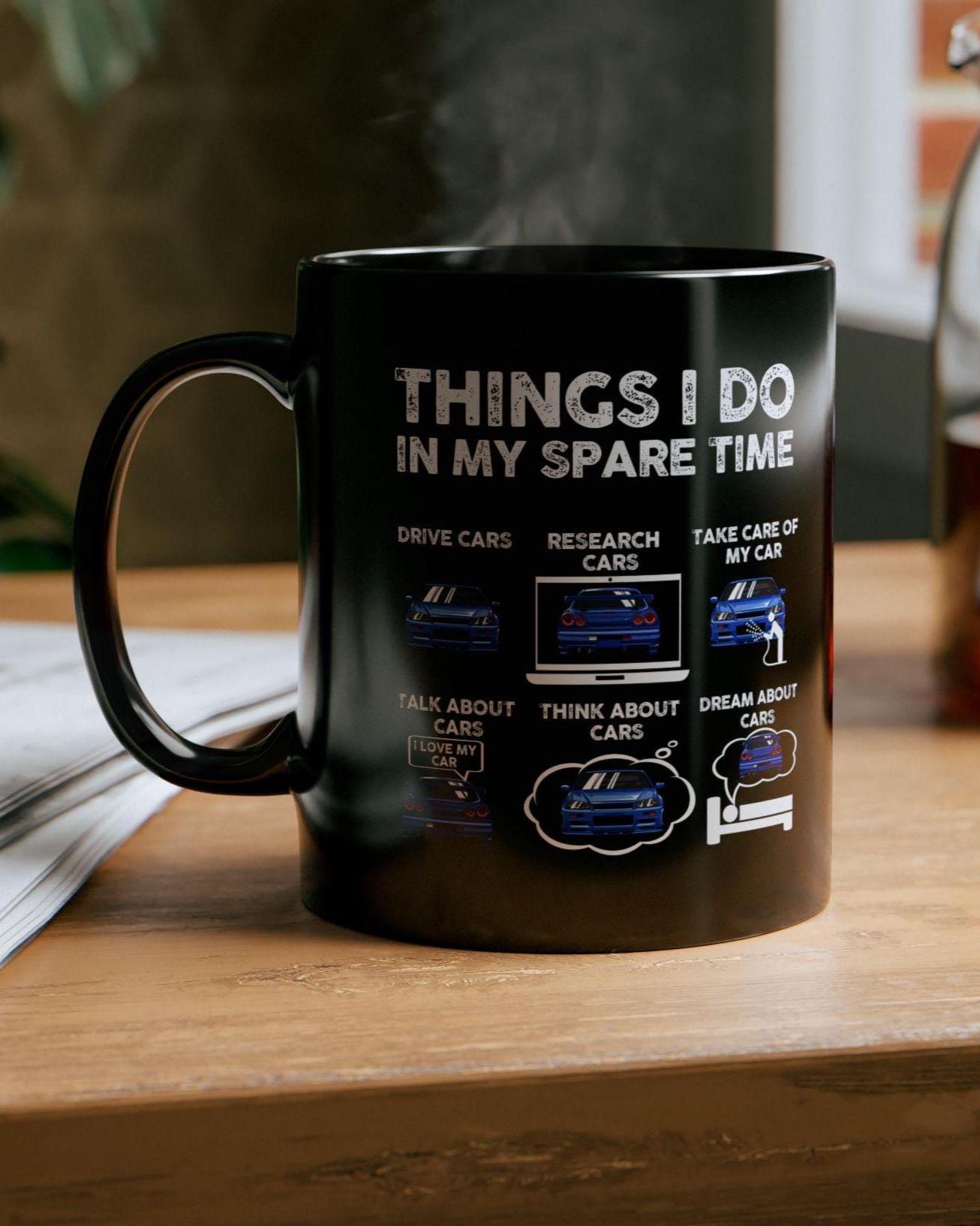 Things I Do in My Spare Time JDM Mug - lifestyle photo