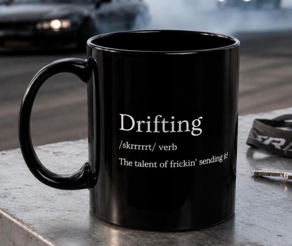 Drifting Definition Coffee Mug - lifestyle photo