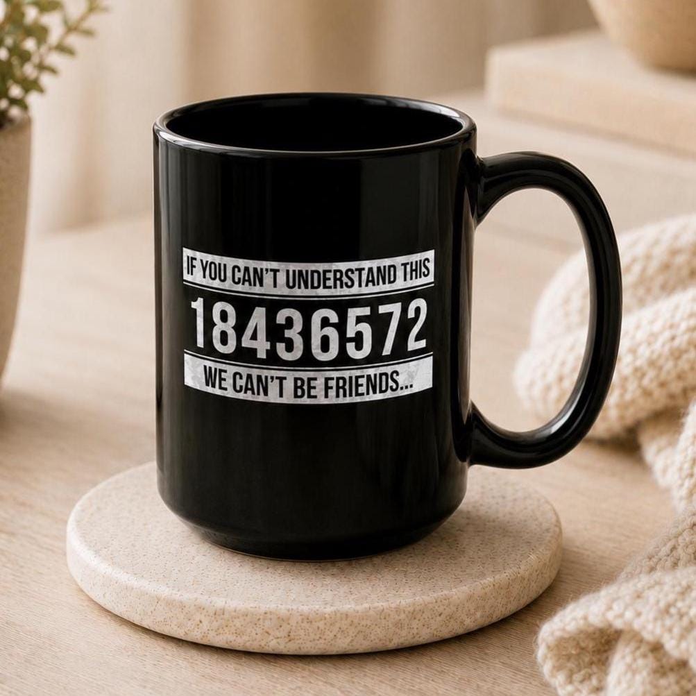 18436572 V8 Firing Order Coffee Mug - lifestyle photo