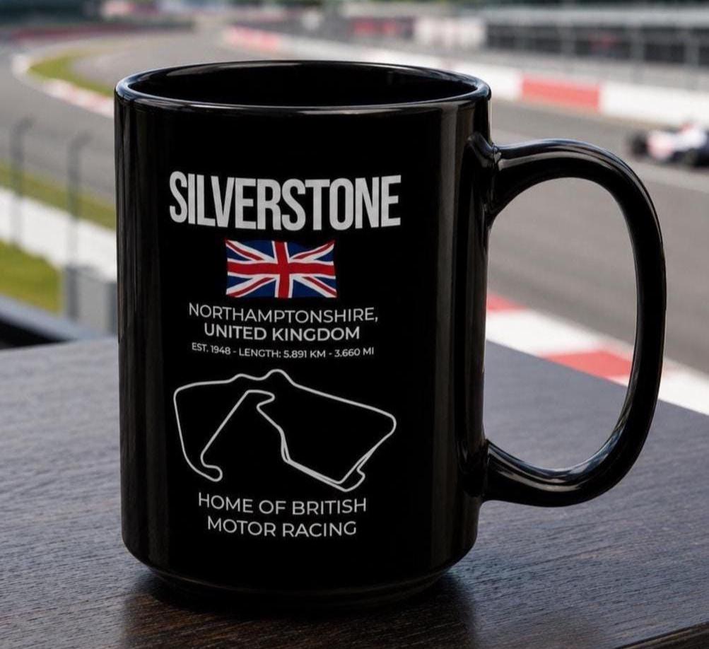 Silverstone Race Track Mug - lifestyle photo