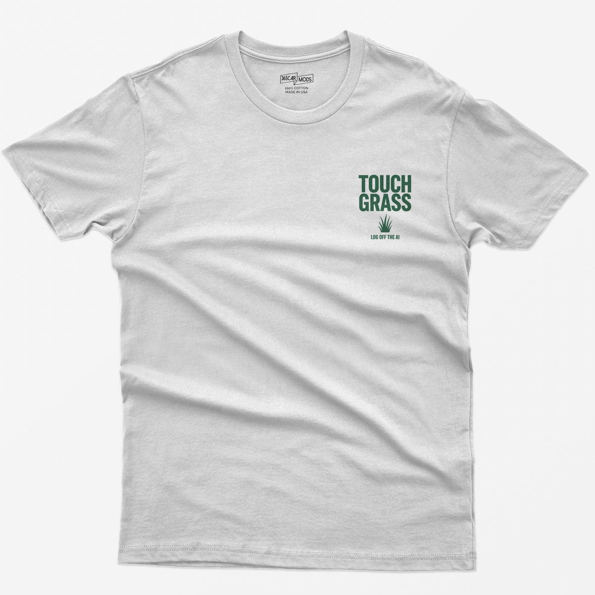 Touch Grass T-Shirt - White