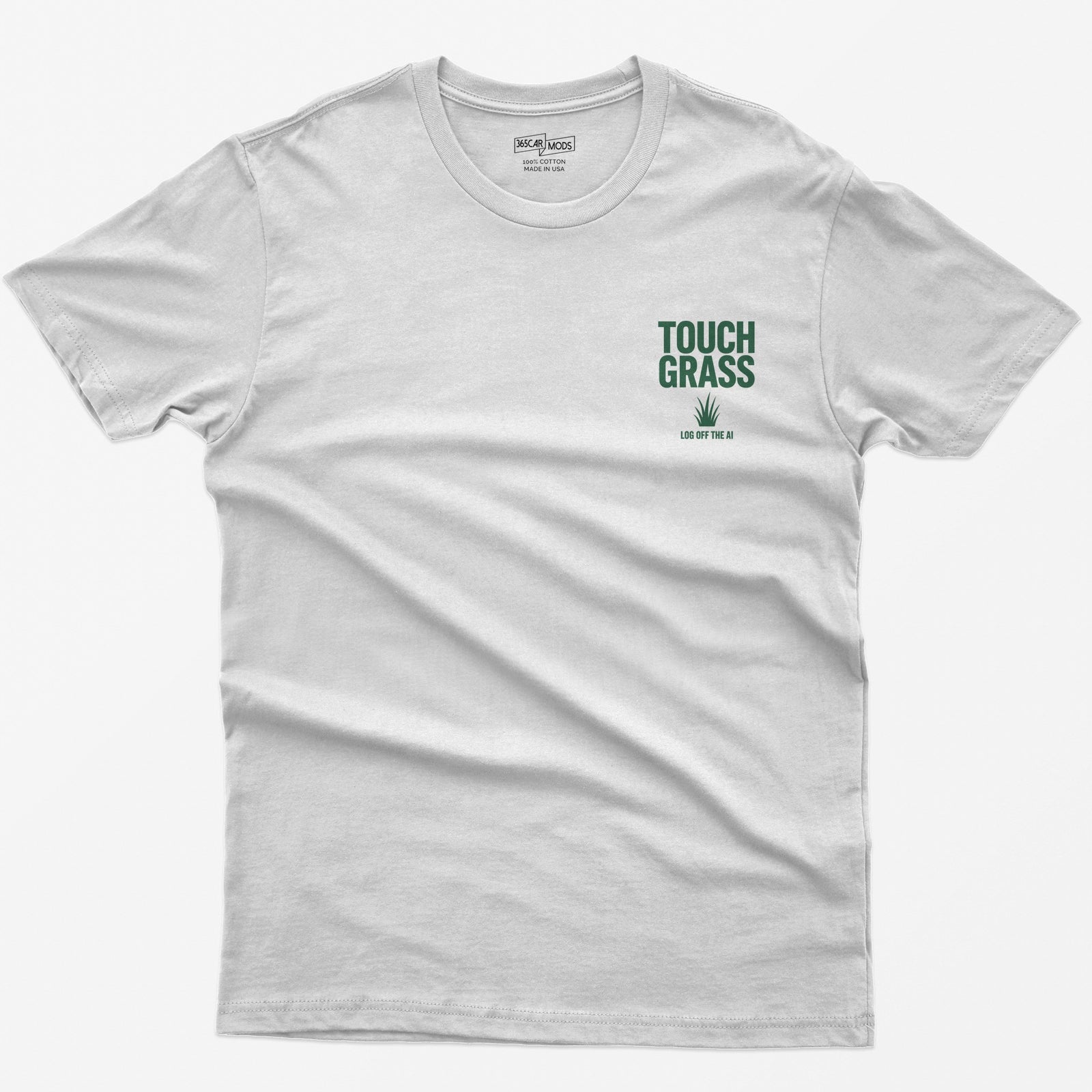 Touch Grass T-Shirt - White