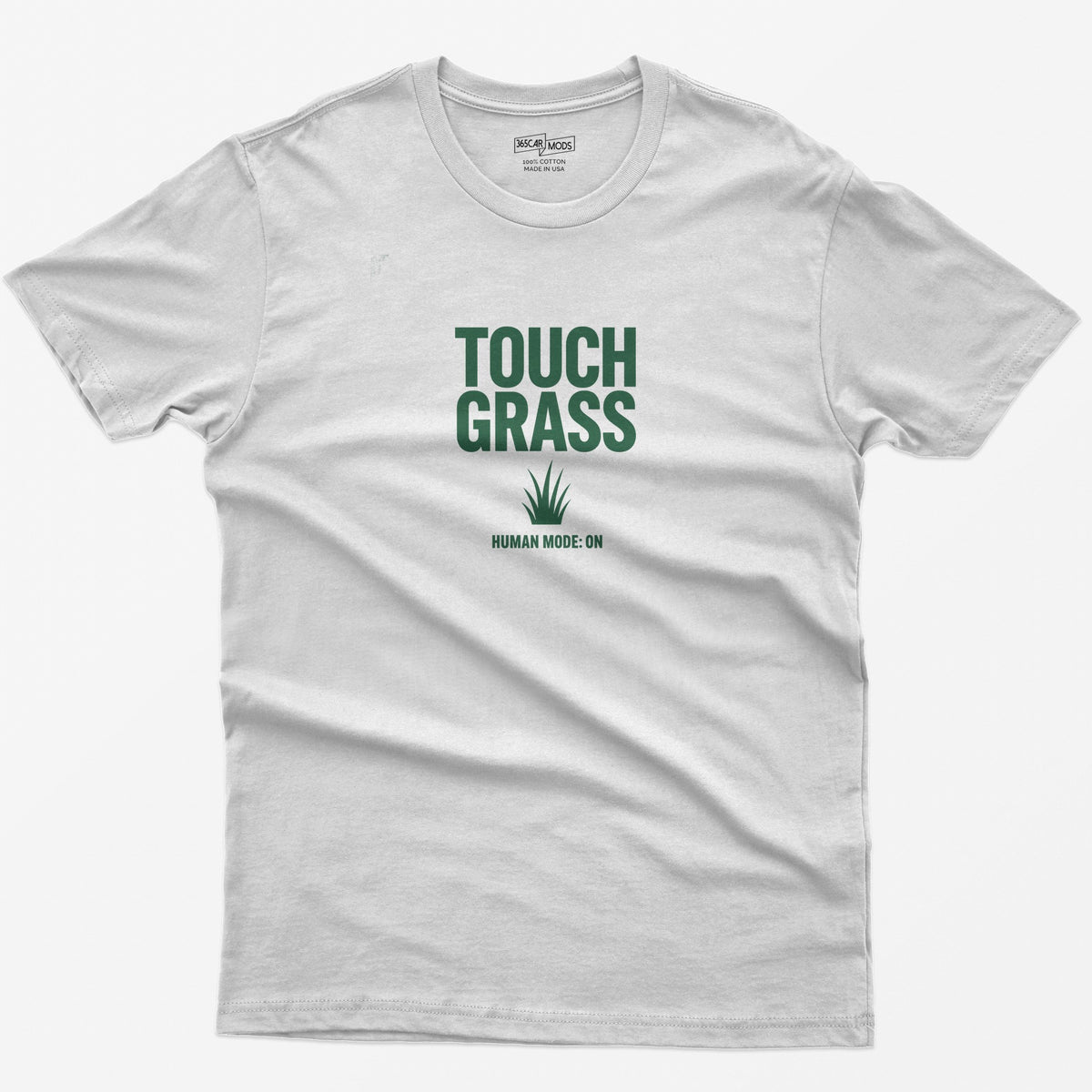 Touch Grass T-Shirt - White