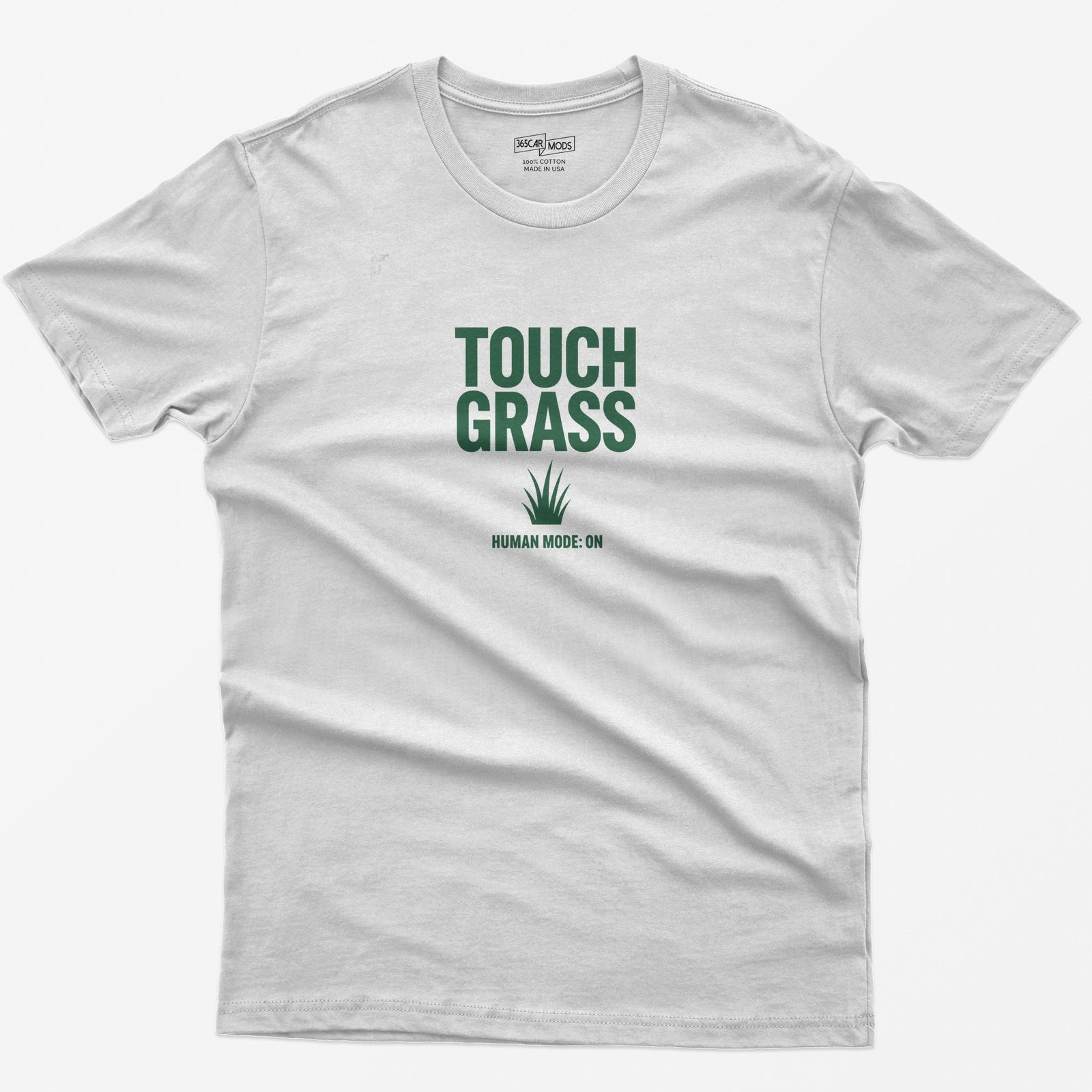 Touch Grass T-Shirt - White