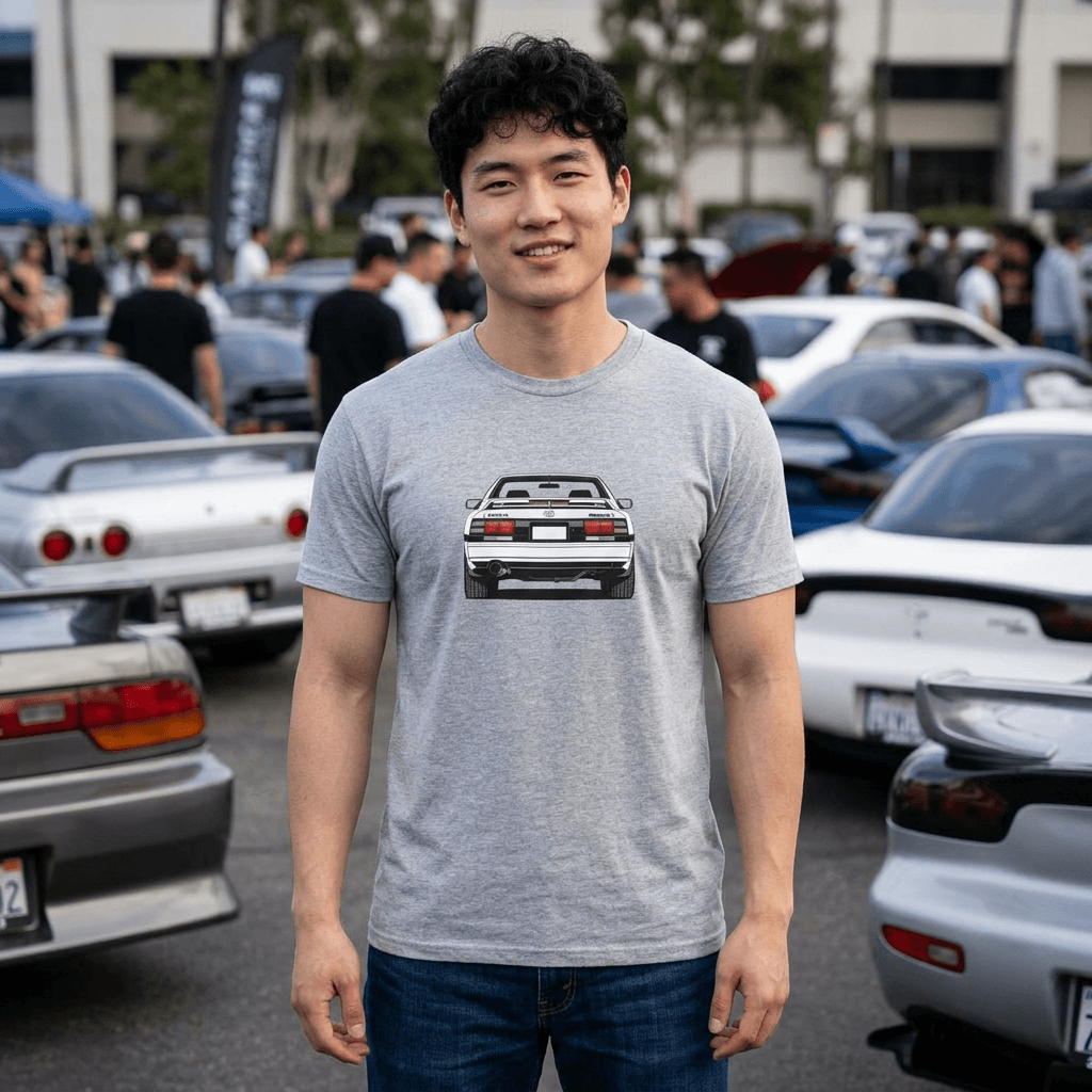 Supra MK3 JDM t-shirt design print | A70 car enthusiast graphic tee | 365CarMods
