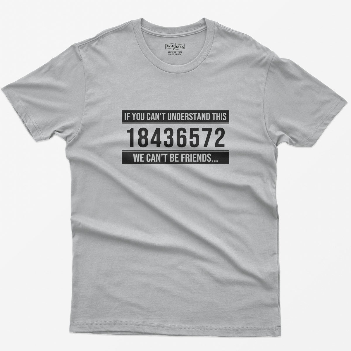 V8 Firing Order T-Shirt - Sport Grey