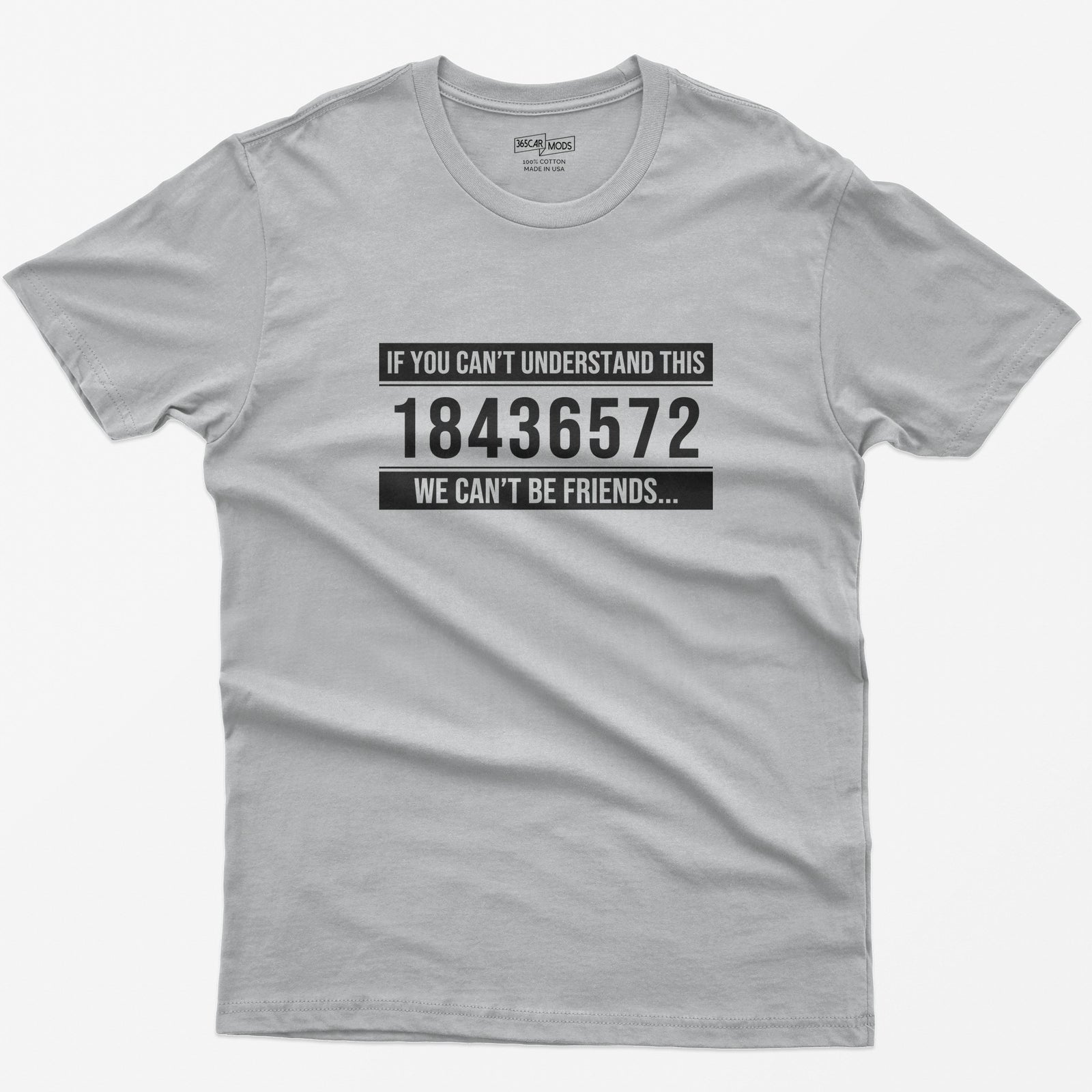 V8 Firing Order T-Shirt - Sport Grey