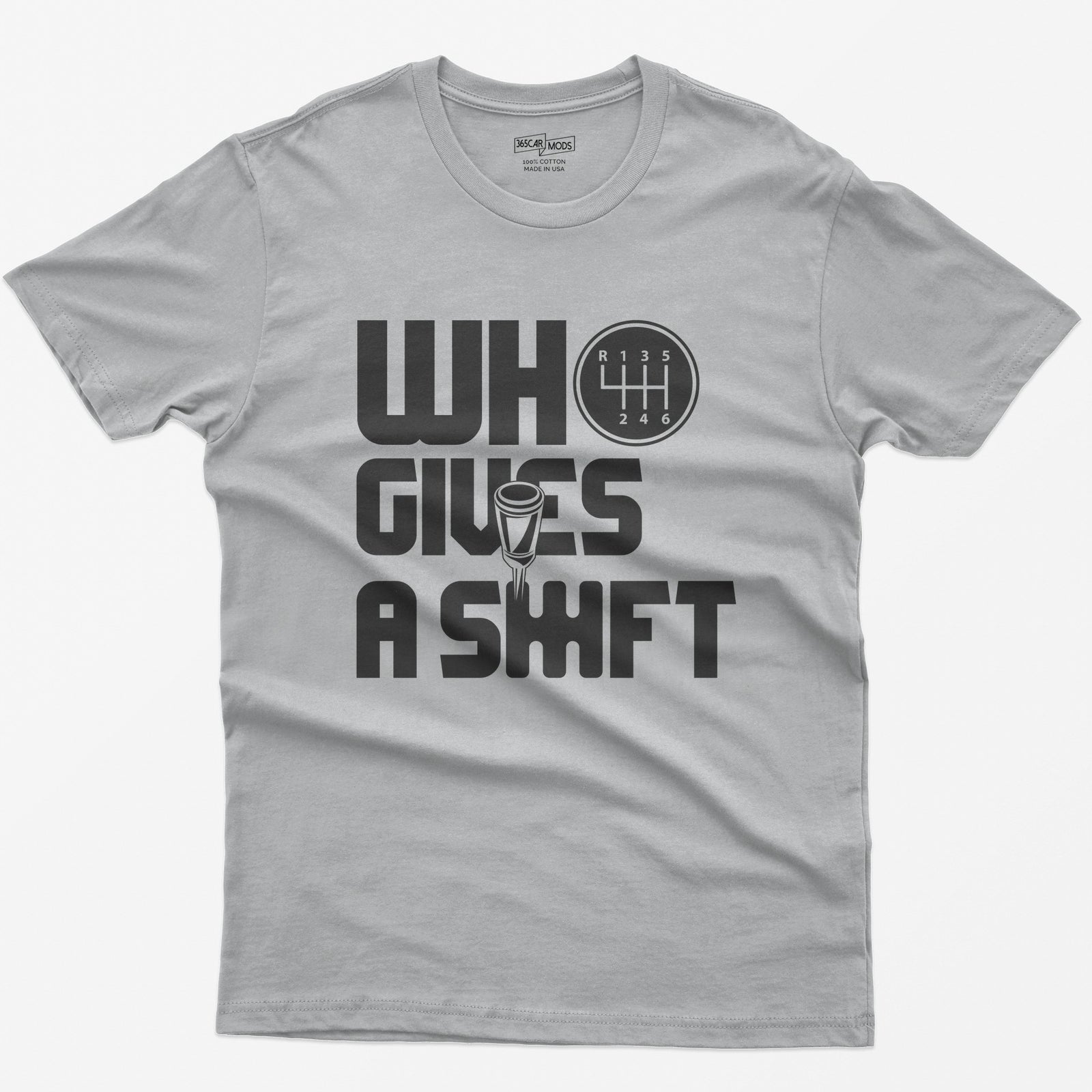 Who Gives a Shift Car T-Shirt - Athletic Heather