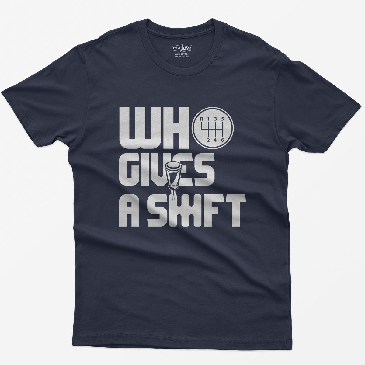 Who Gives a Shift Car T-Shirt - Navy