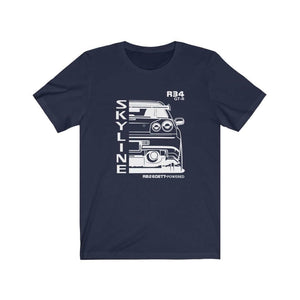 navy-nissan-skyline-gtr-r34-t-shirt-made-for-JDM-enthusiasts
