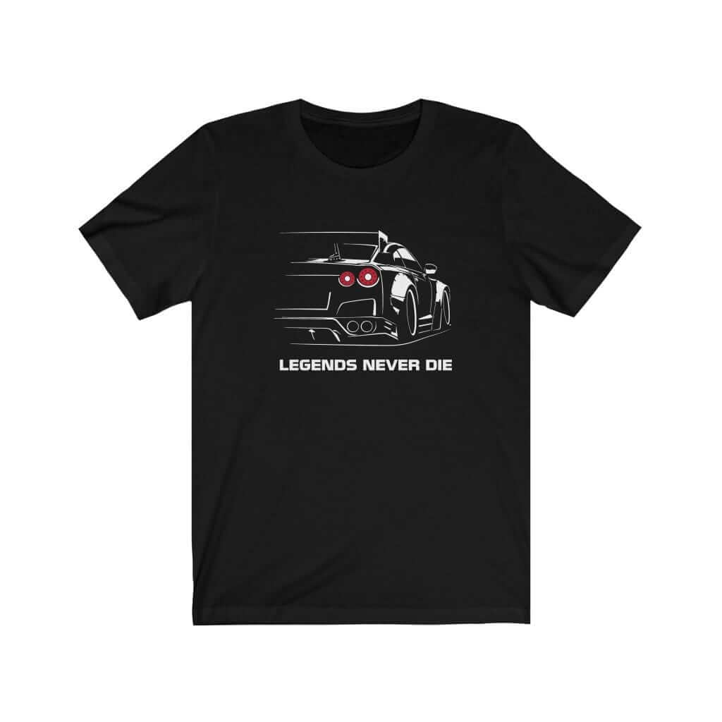Japanese car printed on black car t-shirt, jdm tee, car guy gift, car lover present, car-fan, car enthusiast