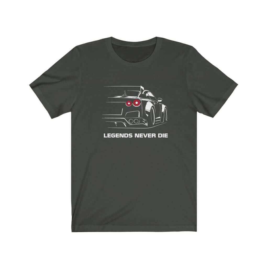 Japanese car printed on dark grey car t-shirt, jdm tee, car guy gift, car lover present, car-fan, car enthusiast