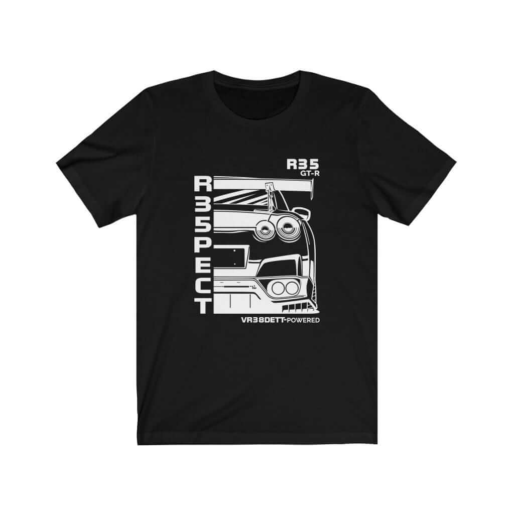 Japanese car printed on black car t-shirt, jdm tee, car guy gift, car lover present, car-fan, car enthusiast
