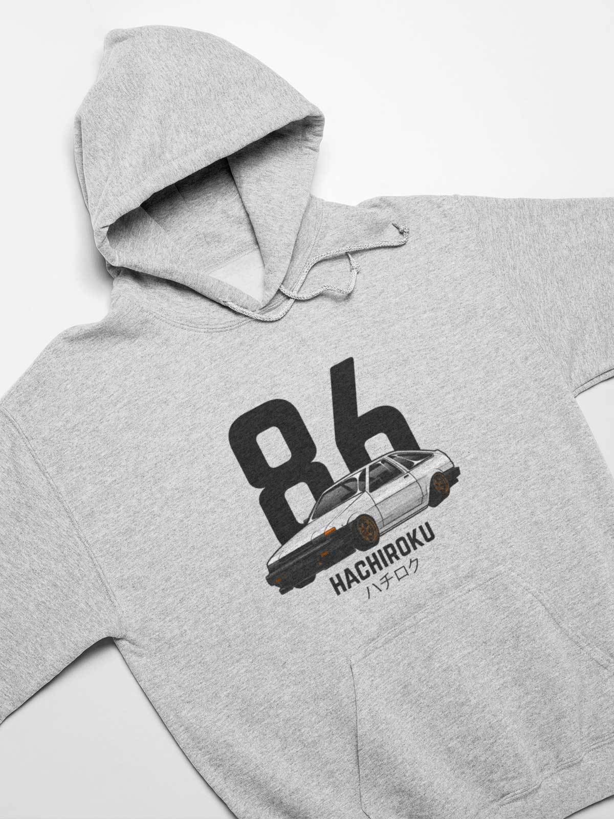 Japanese car printed on athletic heather car hoodie, JDM sweatshirt, car guy gift, car lover, car fan, car enthusiast, petrolhead, JDM lover, boyfriend gift idea