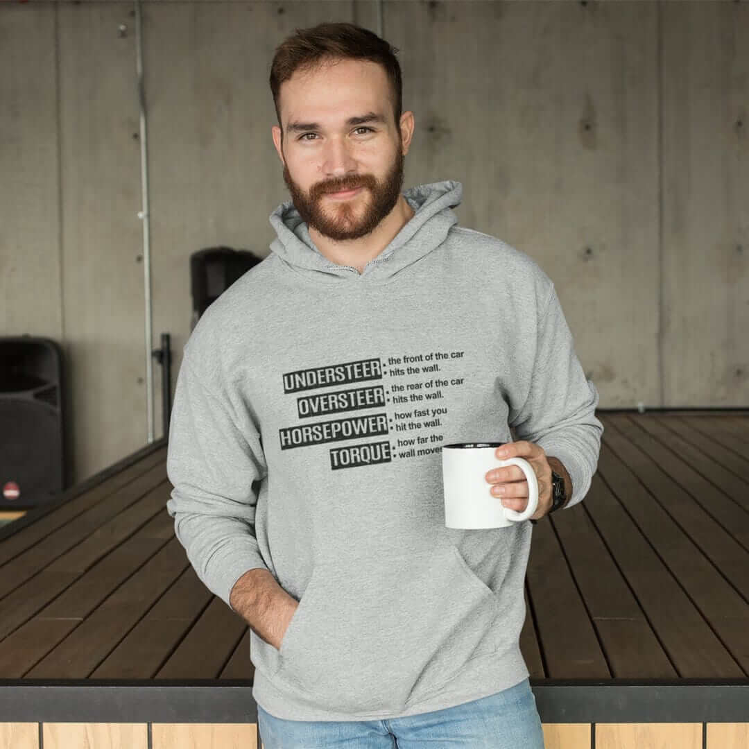 car guy with sport grey funny car hoodie, car guy hoodie, car clothing, car apparel, car merch