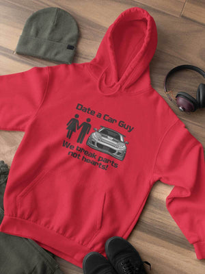 Japanese car printed on red car hoodie, JDM sweatshirt, car guy gift, car lover, car fan, car enthusiast, petrolhead, JDM lover, boyfriend gift idea