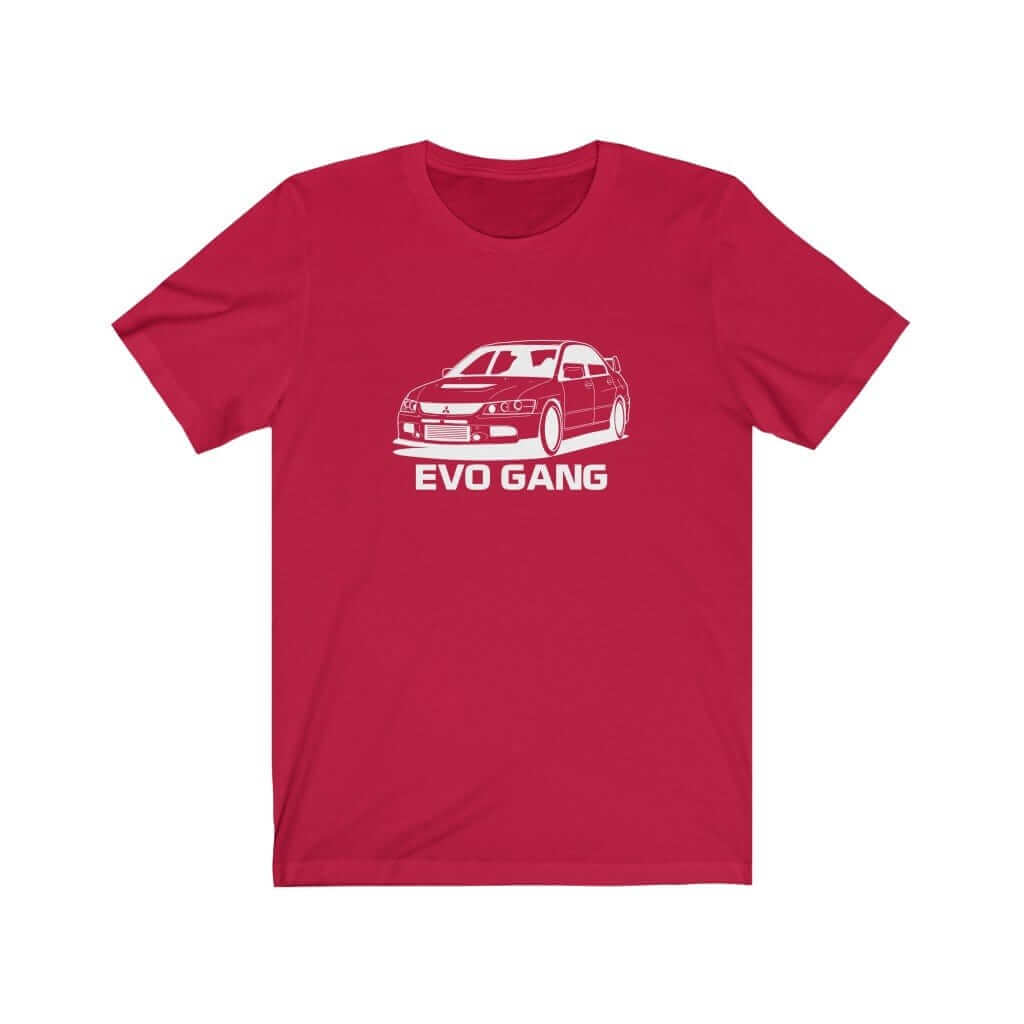 Japanese car printed on red car t-shirt, JDM tee, car guy gift, car lover, car fan, car enthusiast, petrolhead, JDM lover, boyfriend gift idea