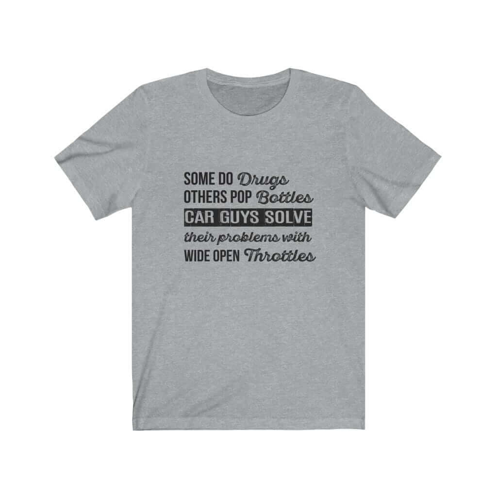 athletic heather funny car tshirt, car guys, car fans, car lovers, car enthusiasts, automotive tshirt, awesome men's gift idea