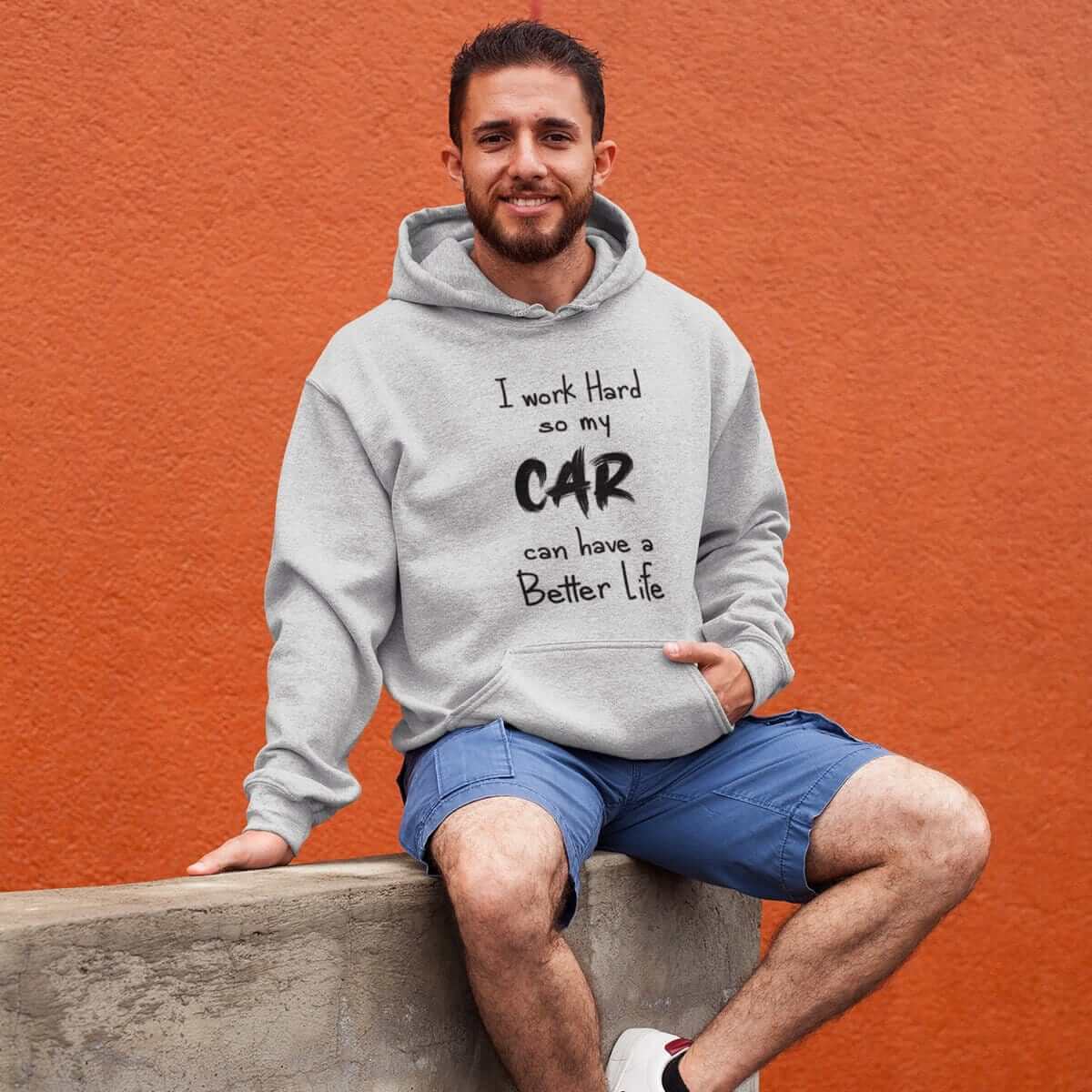 Car Guys athletic heather hoodie with funny text printed on it, JDM sweatshirt, car guy gift, car lover, car fan, car enthusiast, petrolhead, JDM lover, boyfriend gift idea