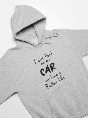 Car Guys athletic heather hoodie with funny text printed on it, JDM sweatshirt, car guy gift, car lover, car fan, car enthusiast, petrolhead, JDM lover, boyfriend gift idea