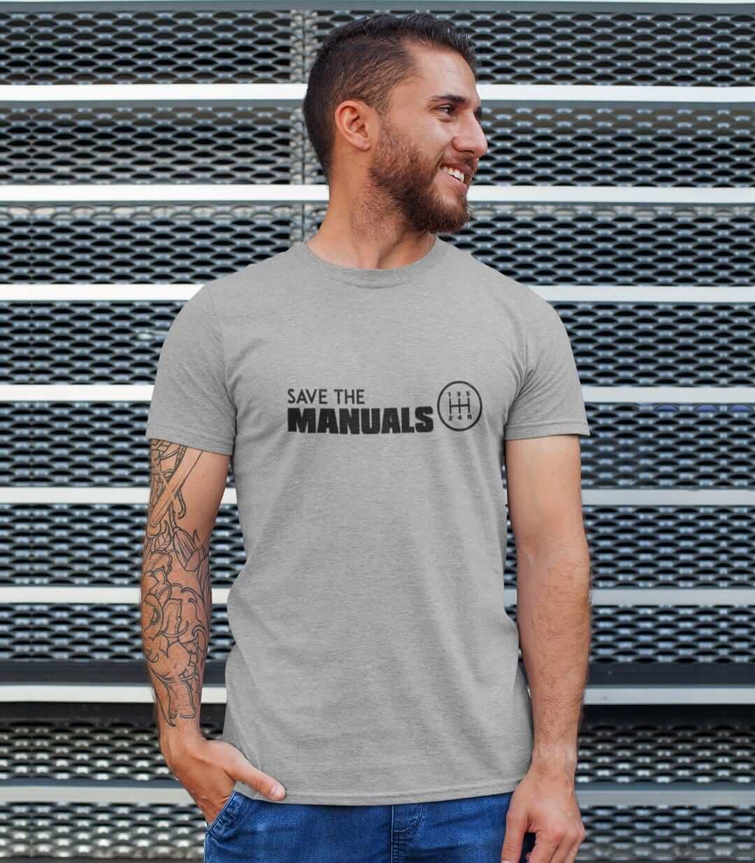 athletic heater save the manuals car t shirt car clothing car apparel