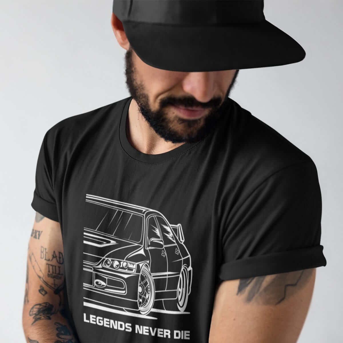 Japanese car printed on black car t-shirt, JDM tee, car guy gift, car lover, car fan, car enthusiast, petrolhead, JDM lover, boyfriend gift idea