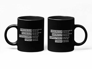 black funny car mug, car enthusiasts be like, 11oz ceramic coffee mug car guy gift