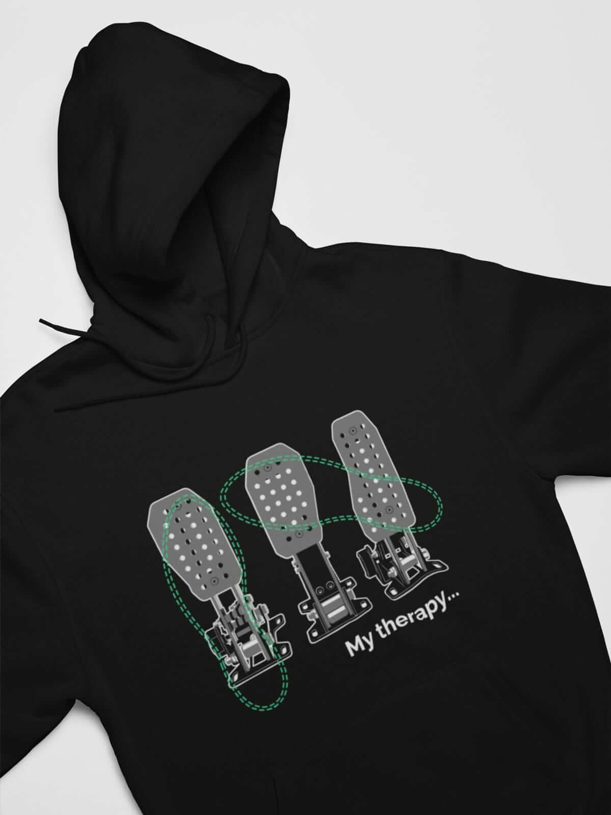 Funny Car Guys design with 3 pedals printed on black car hoodie, JDM sweatshirt, car guy gift, car lover, car fan, car enthusiast, petrolhead, JDM lover, boyfriend gift idea